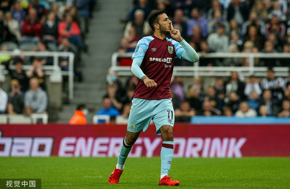 [英格兰联赛杯]纽卡3-4（点球3-4）伯恩利