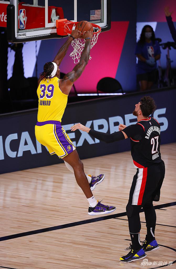 [NBA季后赛]开拓者100-93湖人 利拉德34分力压詹姆斯