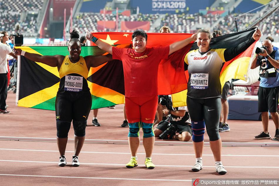 巩立姣夺世锦赛女子铅球金牌