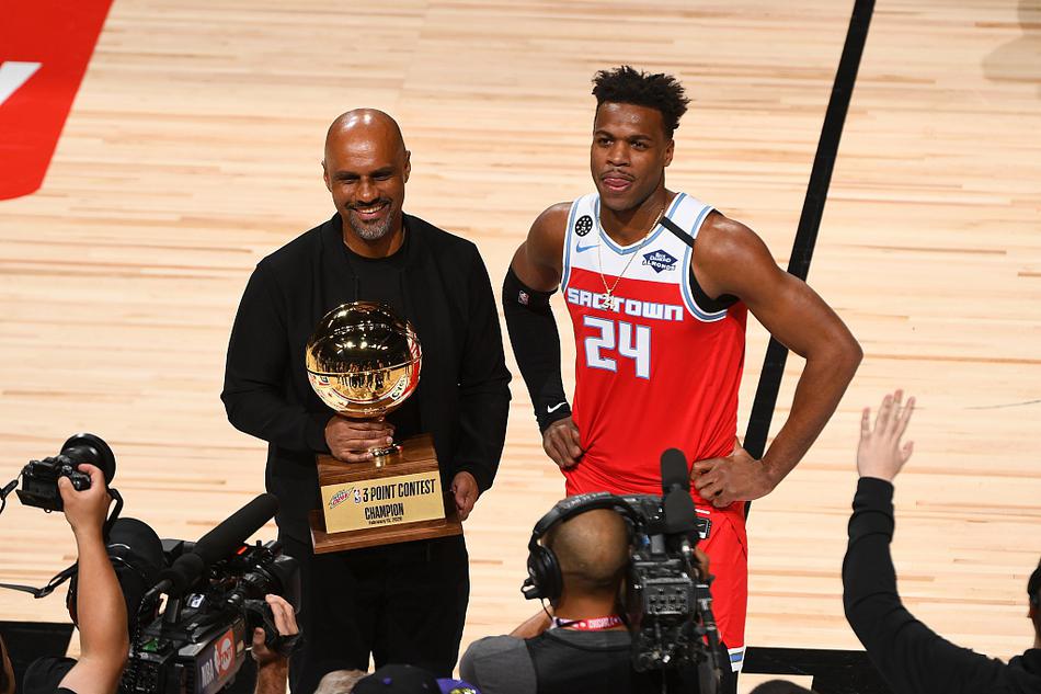 2020NBA全明星三分球大赛 希尔德夺冠