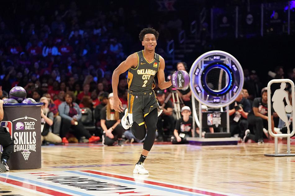 2020NBA全明星技巧大赛 阿德巴约夺冠