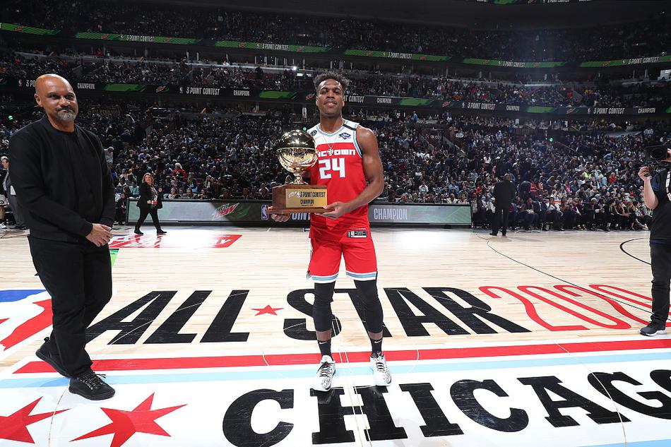 2020NBA全明星三分球大赛 希尔德夺冠