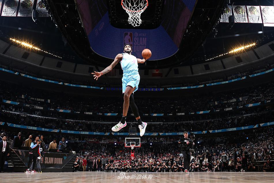 2020NBA全明星扣篮大赛 小德里克-琼斯夺冠