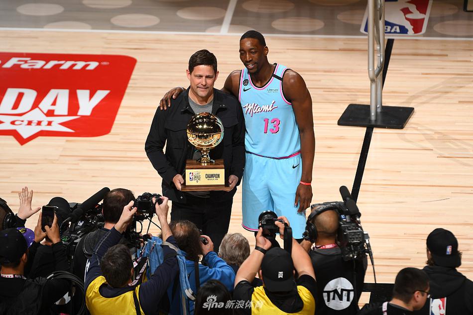 2020NBA全明星技巧大赛 阿德巴约夺冠