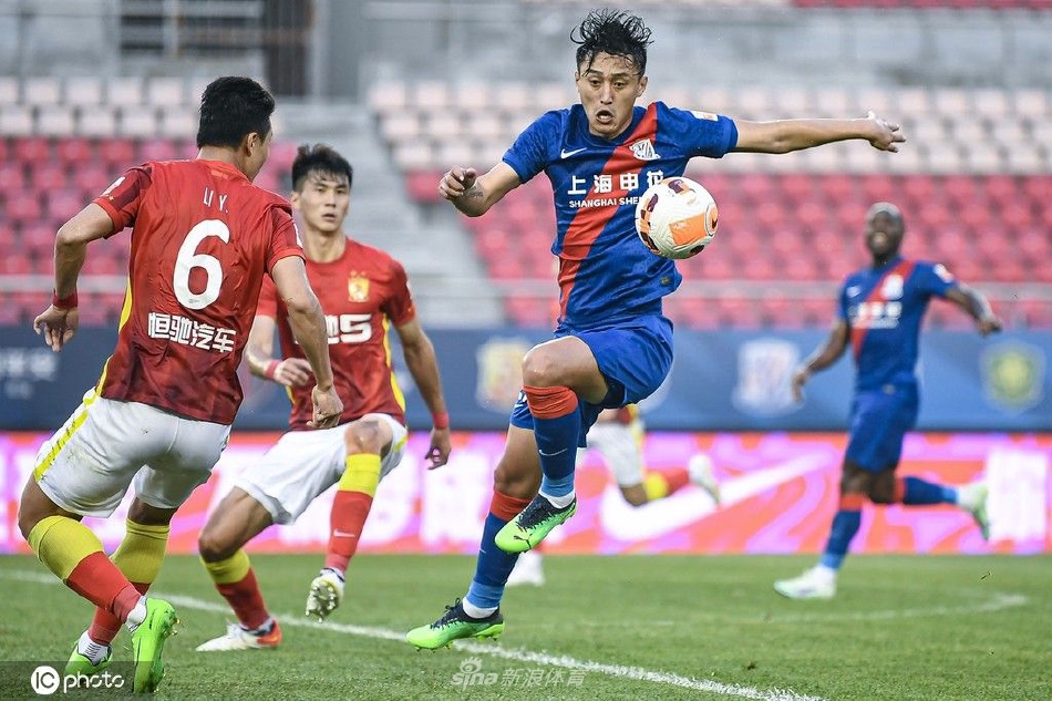 [中超]上海申花2-1广州队