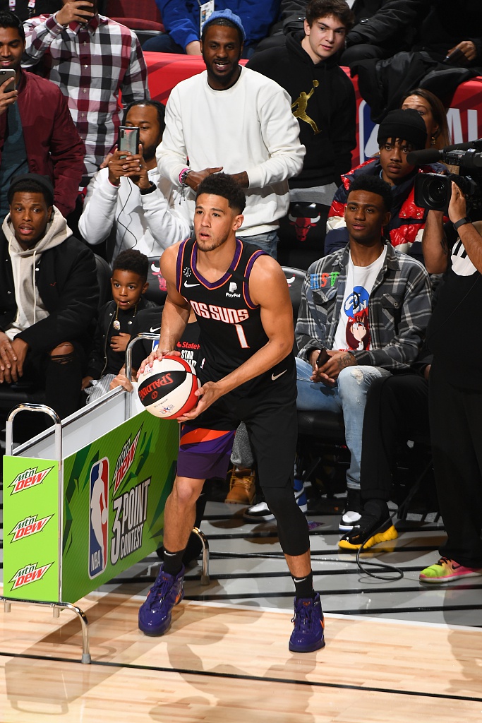 2020NBA全明星三分球大赛 希尔德夺冠