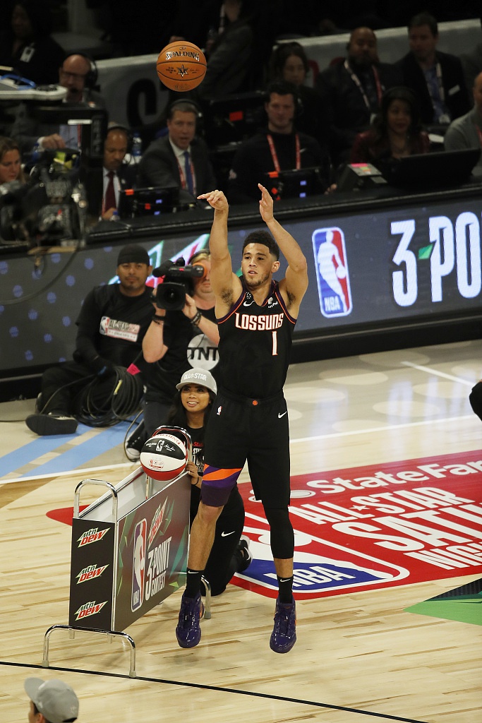 2020NBA全明星三分球大赛 希尔德夺冠