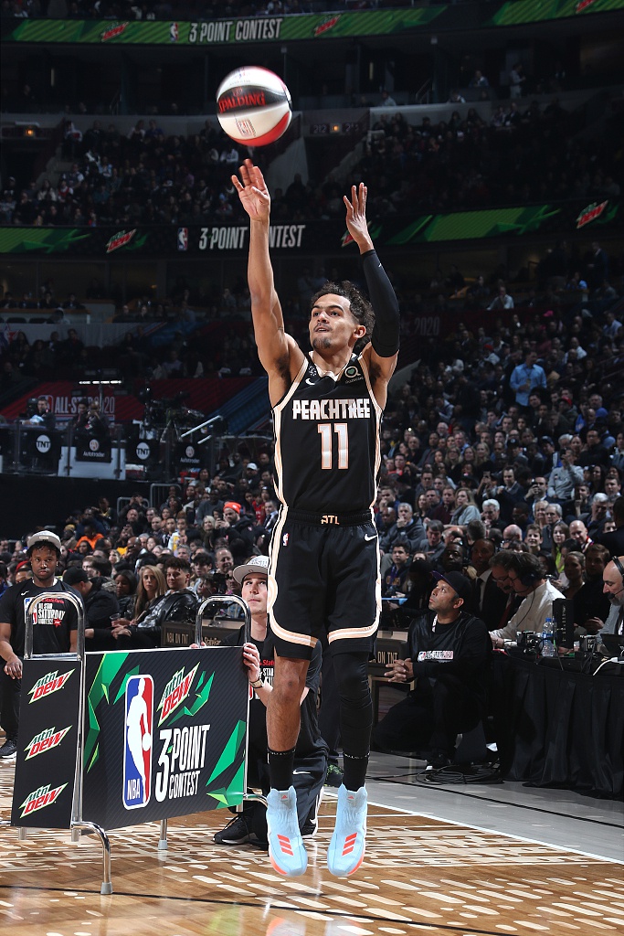 2020NBA全明星三分球大赛 希尔德夺冠