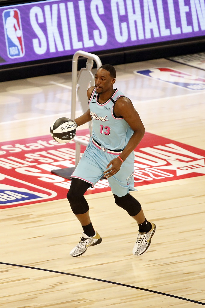 2020NBA全明星技巧大赛 阿德巴约夺冠