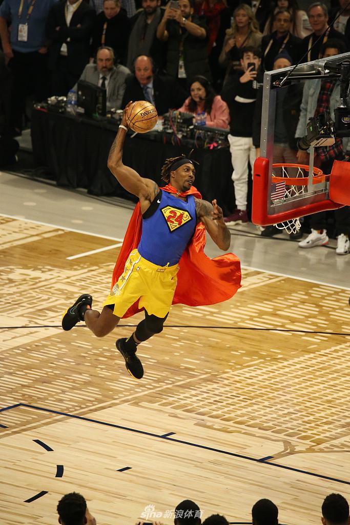 2020NBA全明星扣篮大赛 小德里克-琼斯夺冠