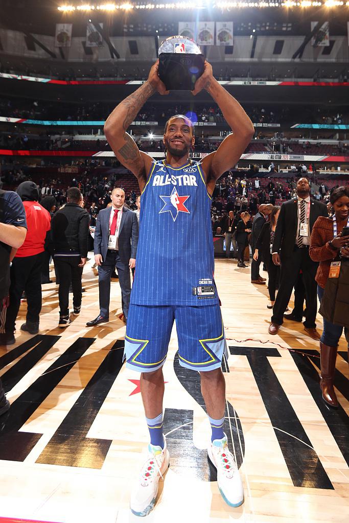 2020NBA全明星赛 莱昂纳德荣膺MVP