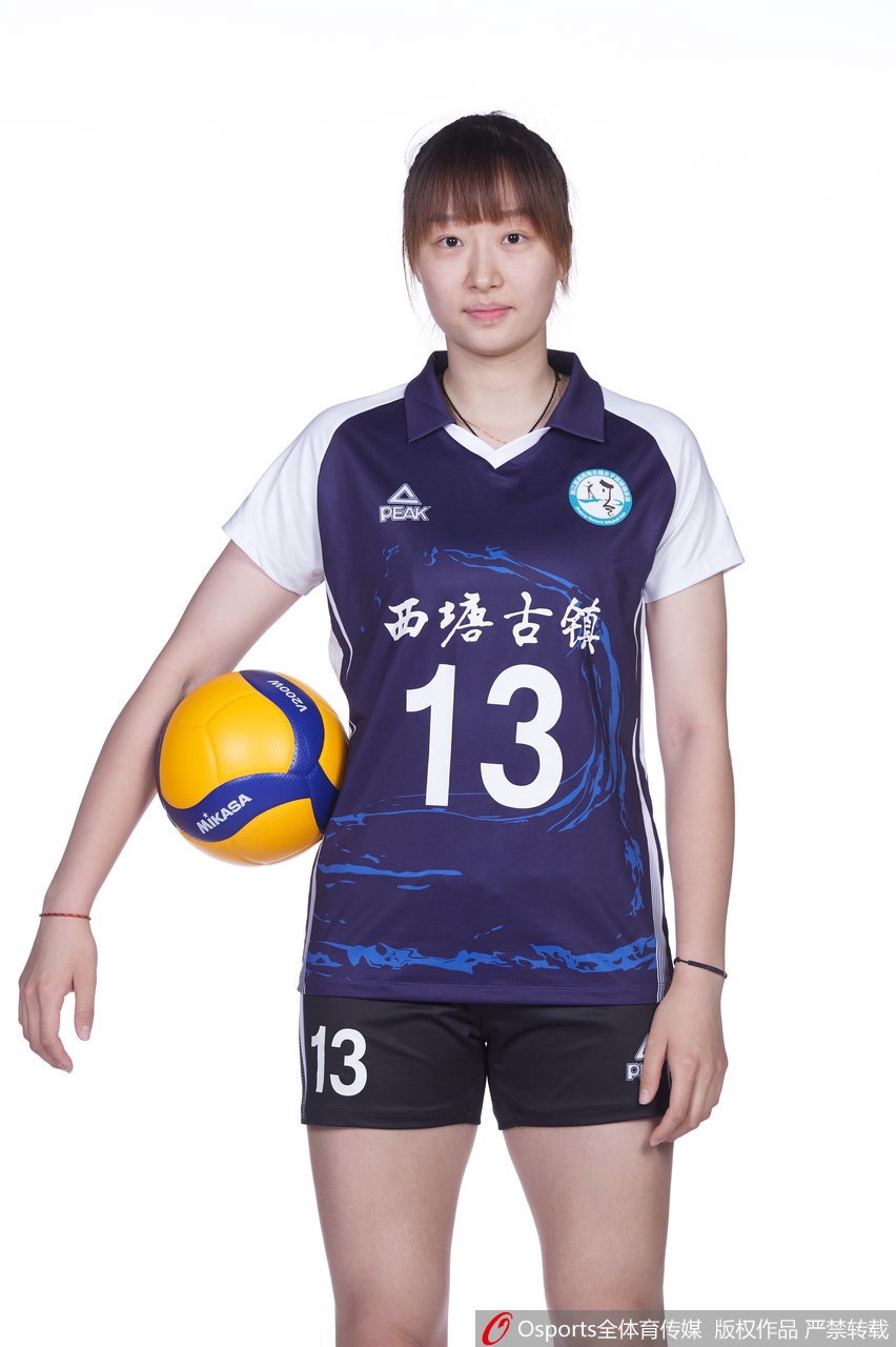 浙江女排拍摄排超联赛官方写真