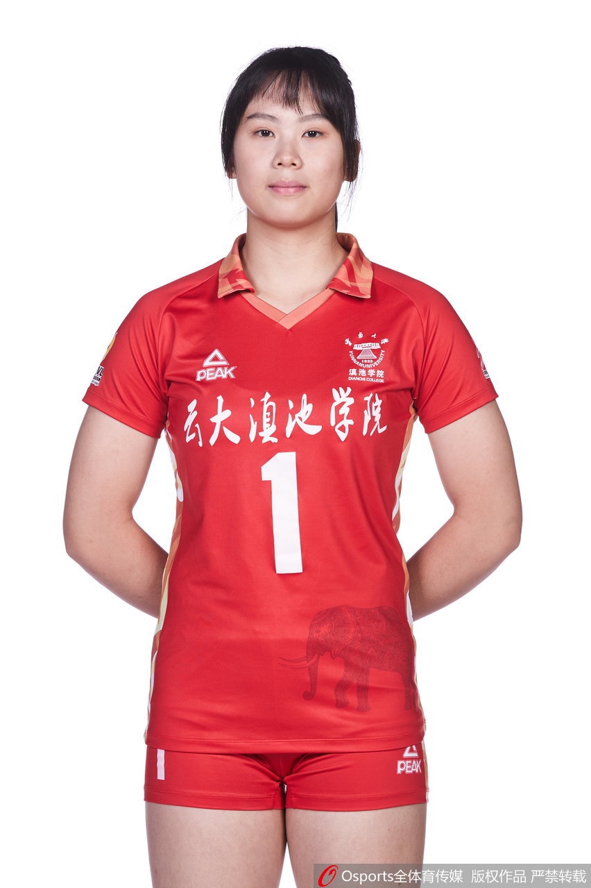 云南女排拍摄排超联赛官方写真