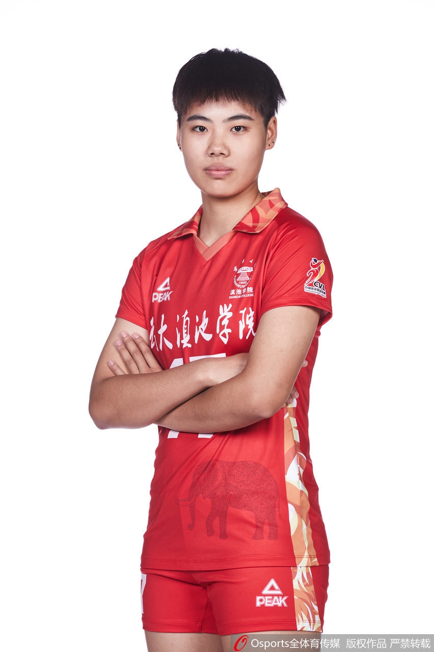 云南女排拍摄排超联赛官方写真