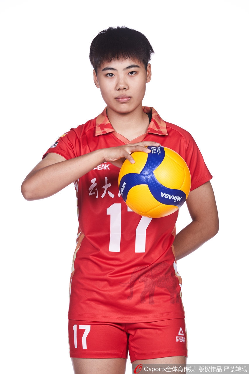 云南女排拍摄排超联赛官方写真