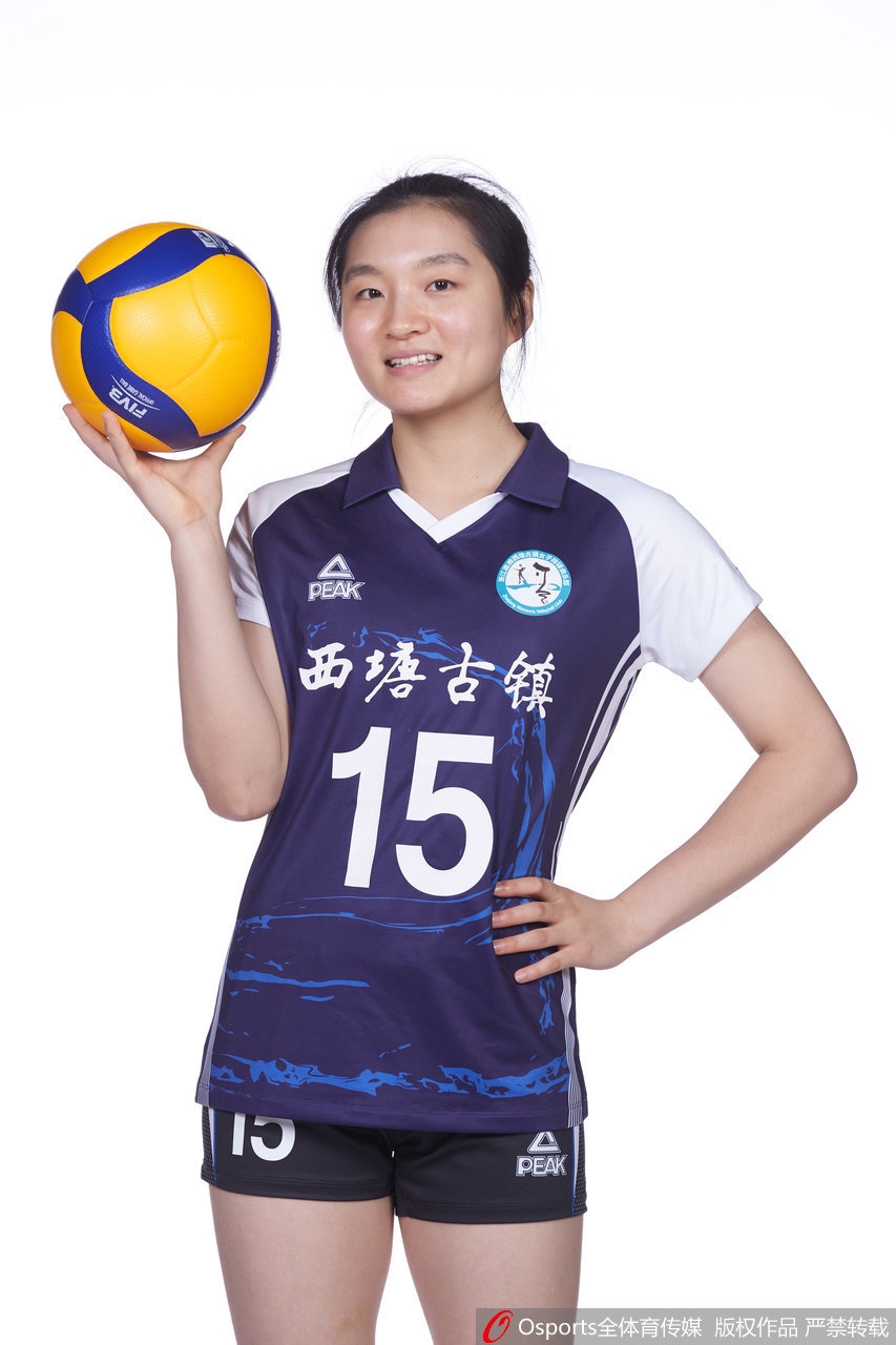浙江女排拍摄排超联赛官方写真