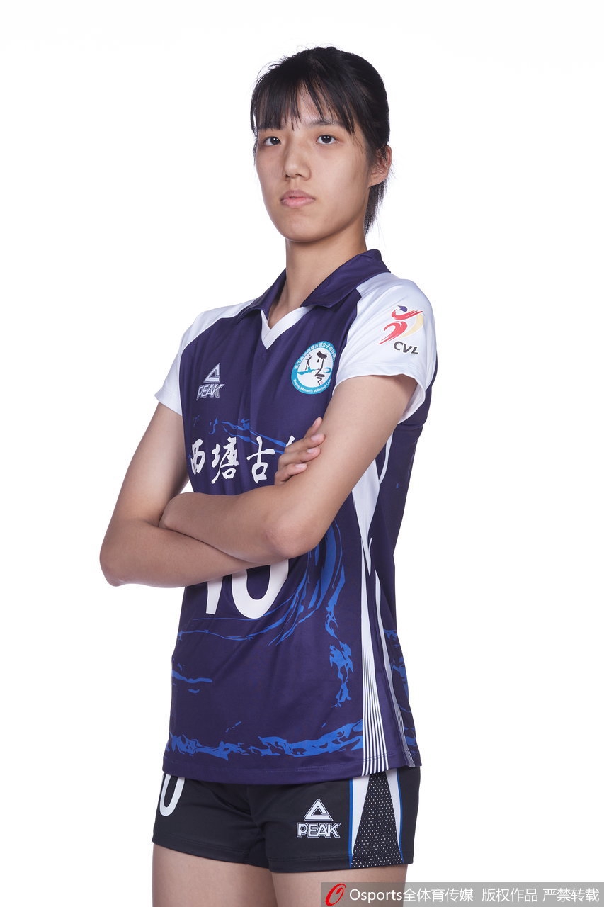 浙江女排拍摄排超联赛官方写真