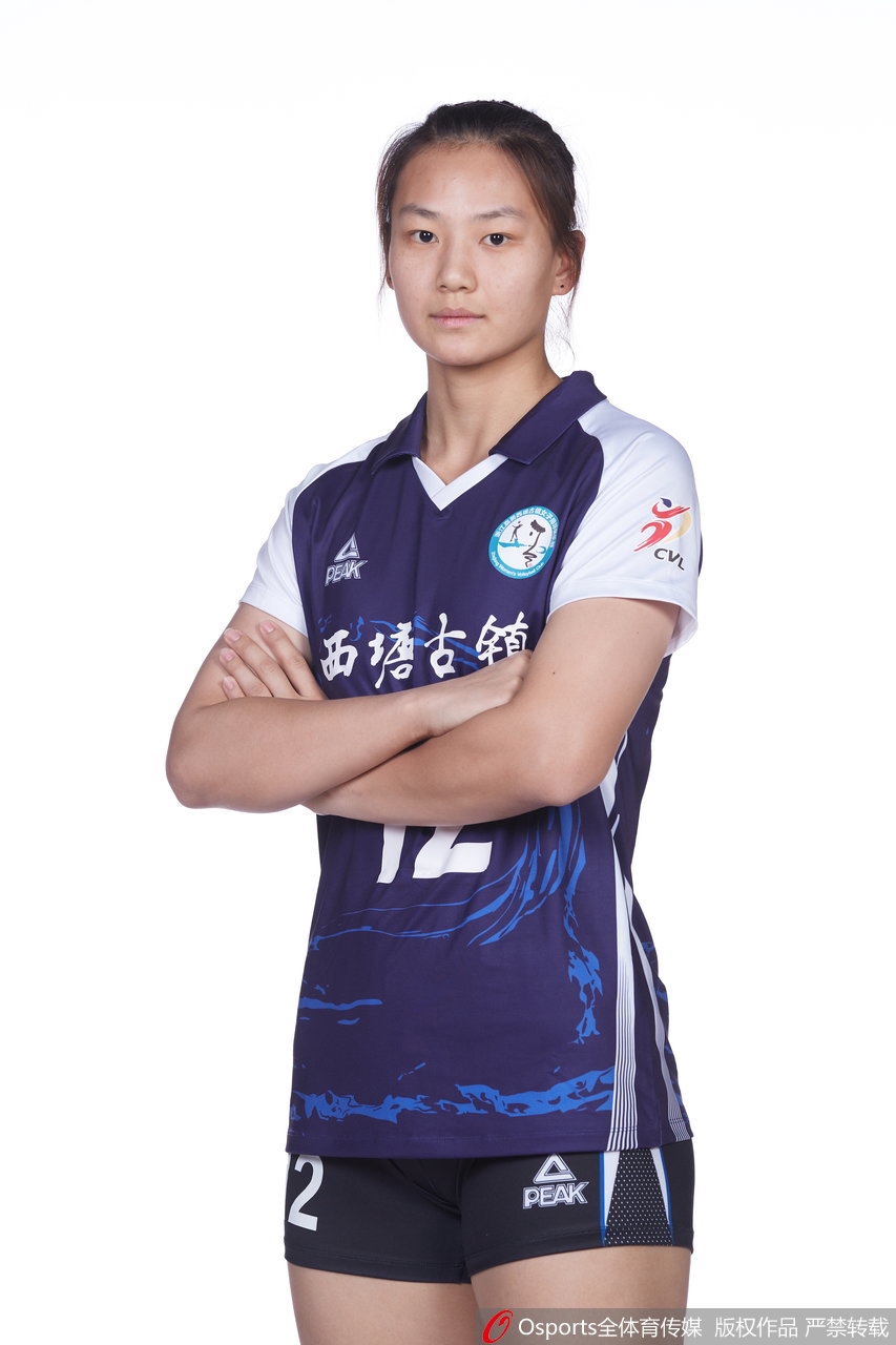 浙江女排拍摄排超联赛官方写真