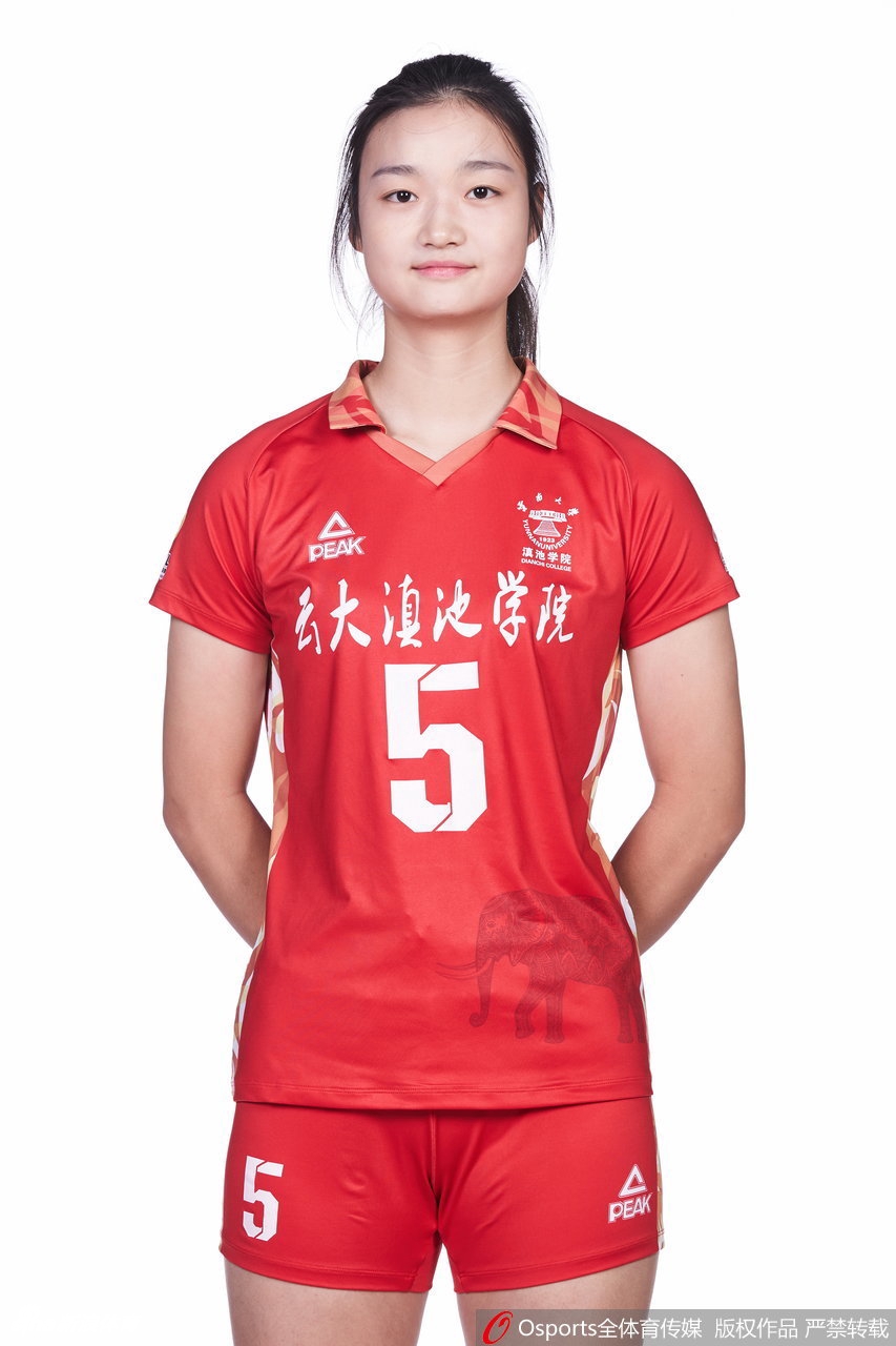 云南女排拍摄排超联赛官方写真