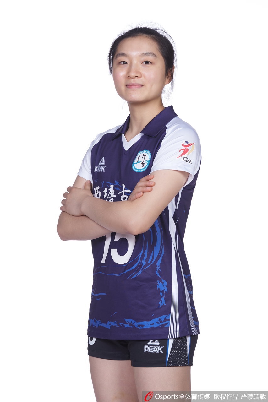 浙江女排拍摄排超联赛官方写真