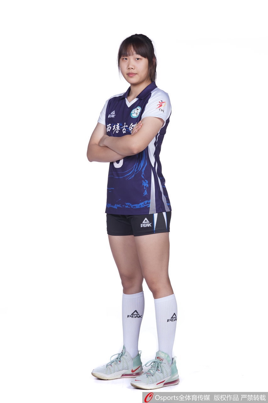 浙江女排拍摄排超联赛官方写真