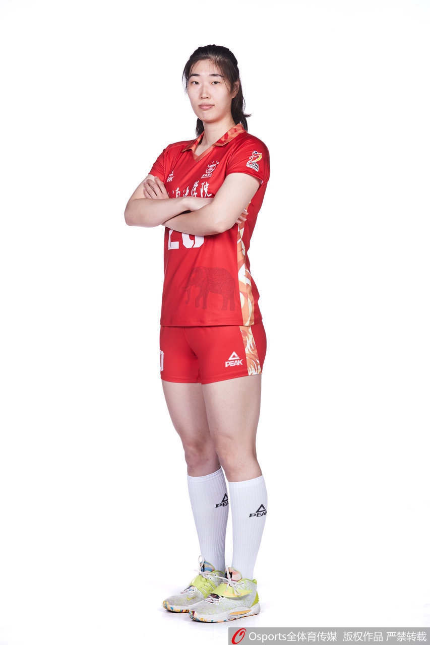 云南女排拍摄排超联赛官方写真