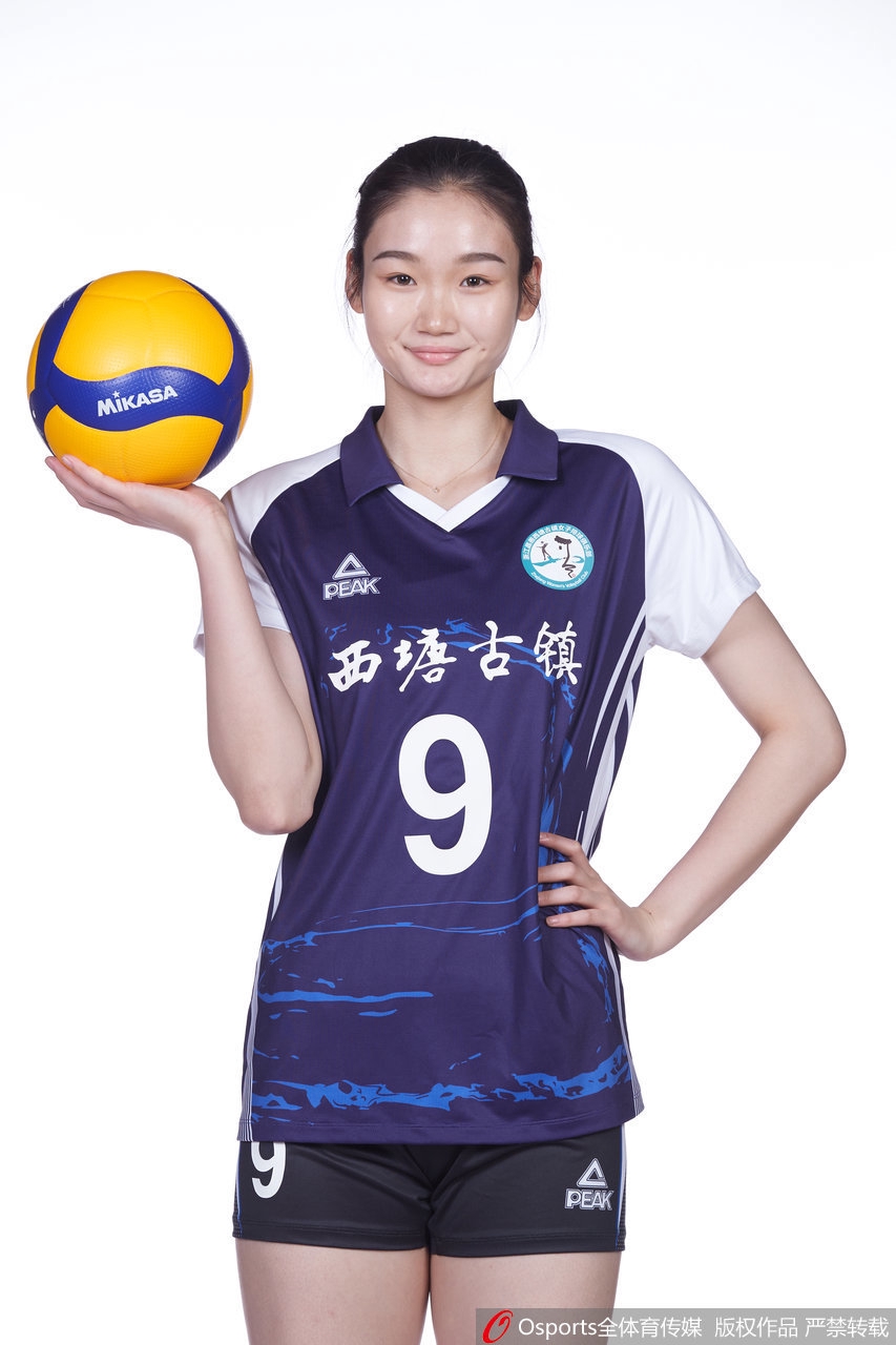 浙江女排拍摄排超联赛官方写真