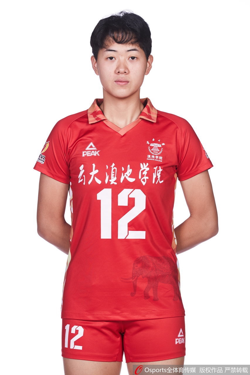 云南女排拍摄排超联赛官方写真