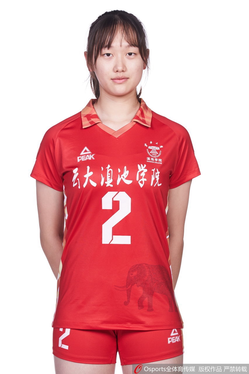 云南女排拍摄排超联赛官方写真