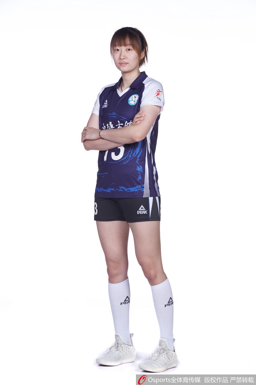 浙江女排拍摄排超联赛官方写真