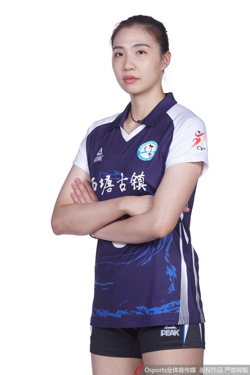 浙江女排拍摄排超联赛官方写真