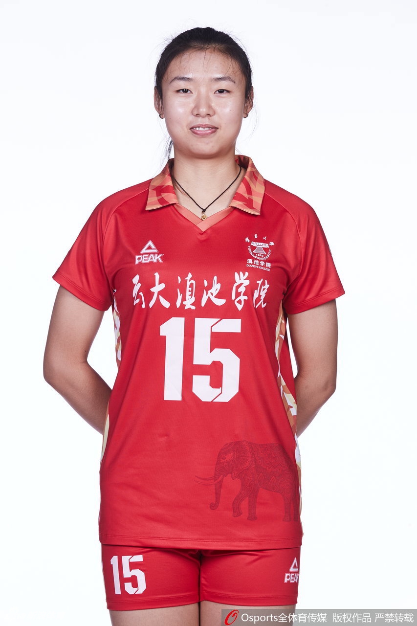 云南女排拍摄排超联赛官方写真