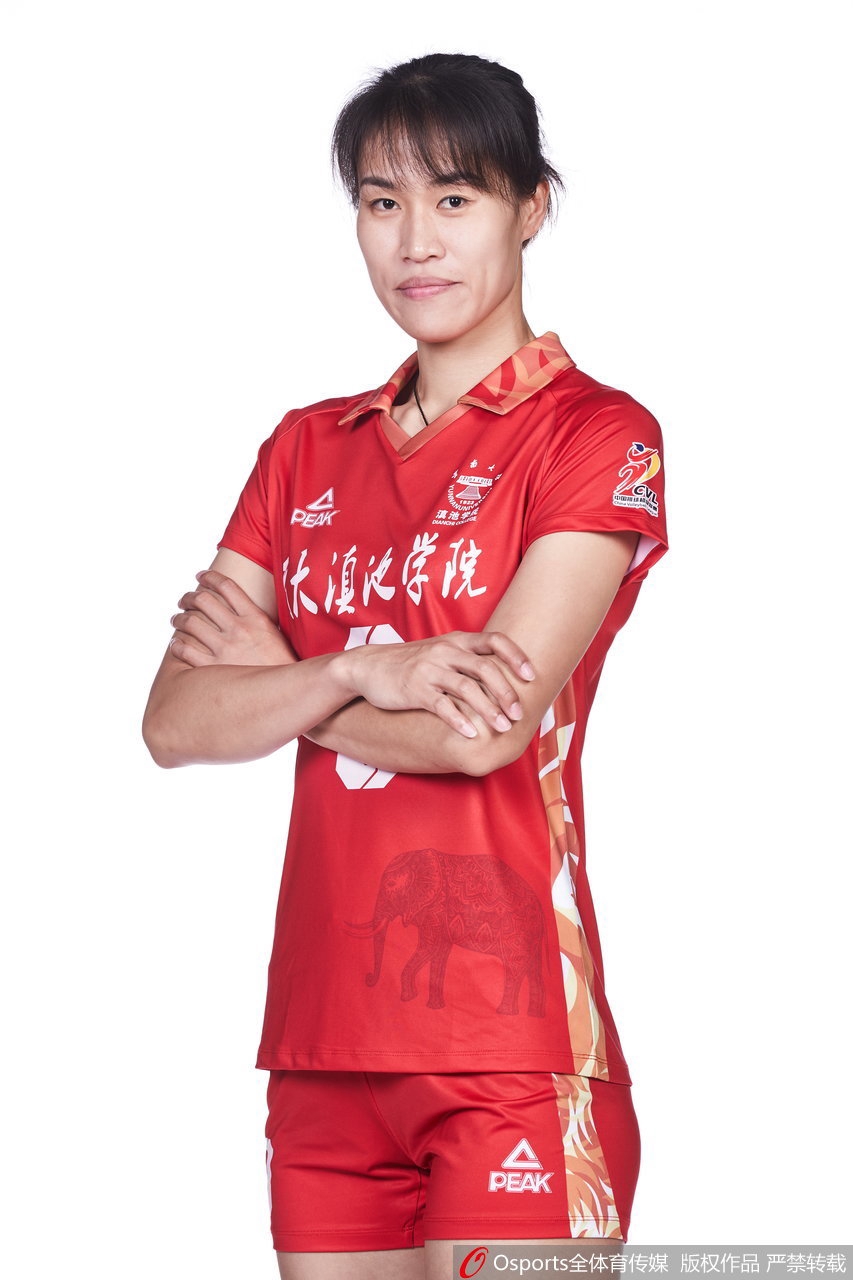 云南女排拍摄排超联赛官方写真