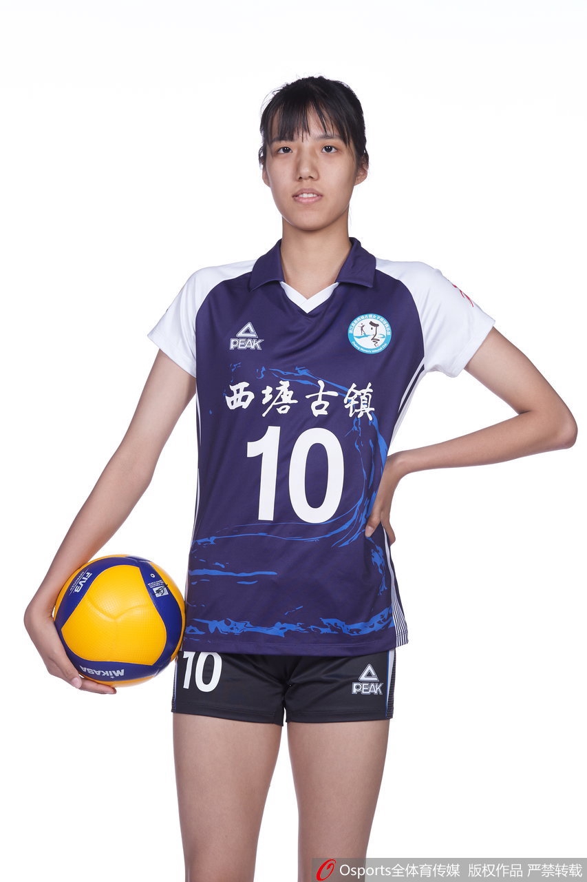 浙江女排拍摄排超联赛官方写真