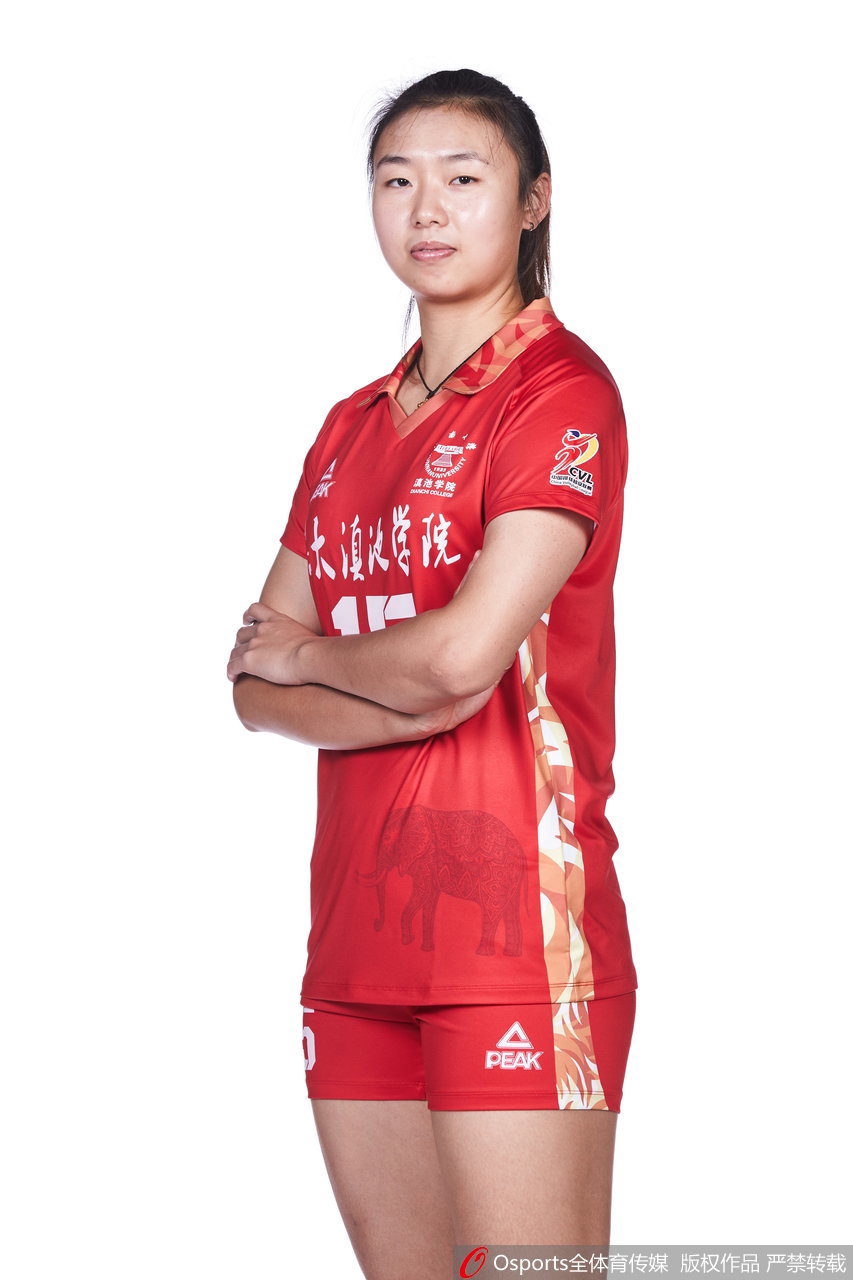 云南女排拍摄排超联赛官方写真