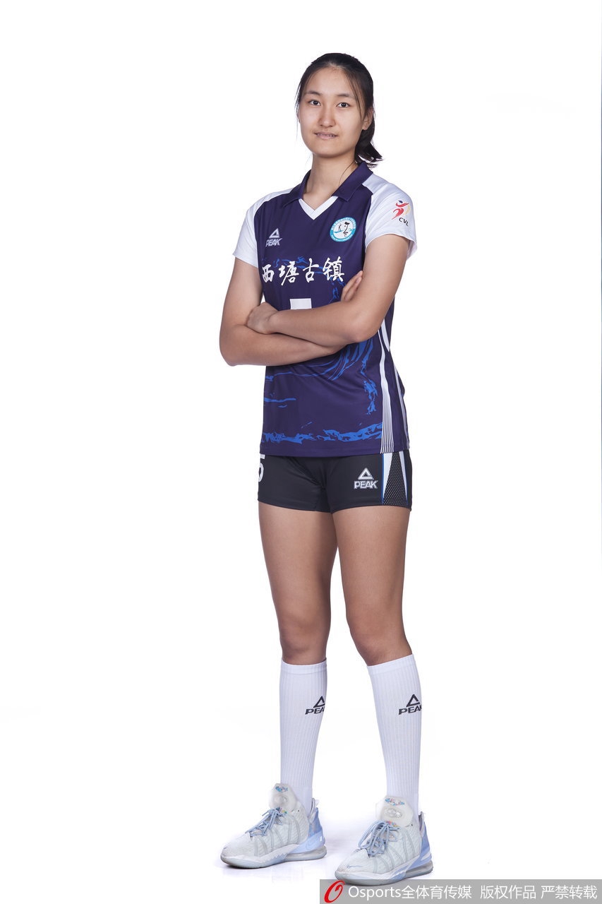 浙江女排拍摄排超联赛官方写真