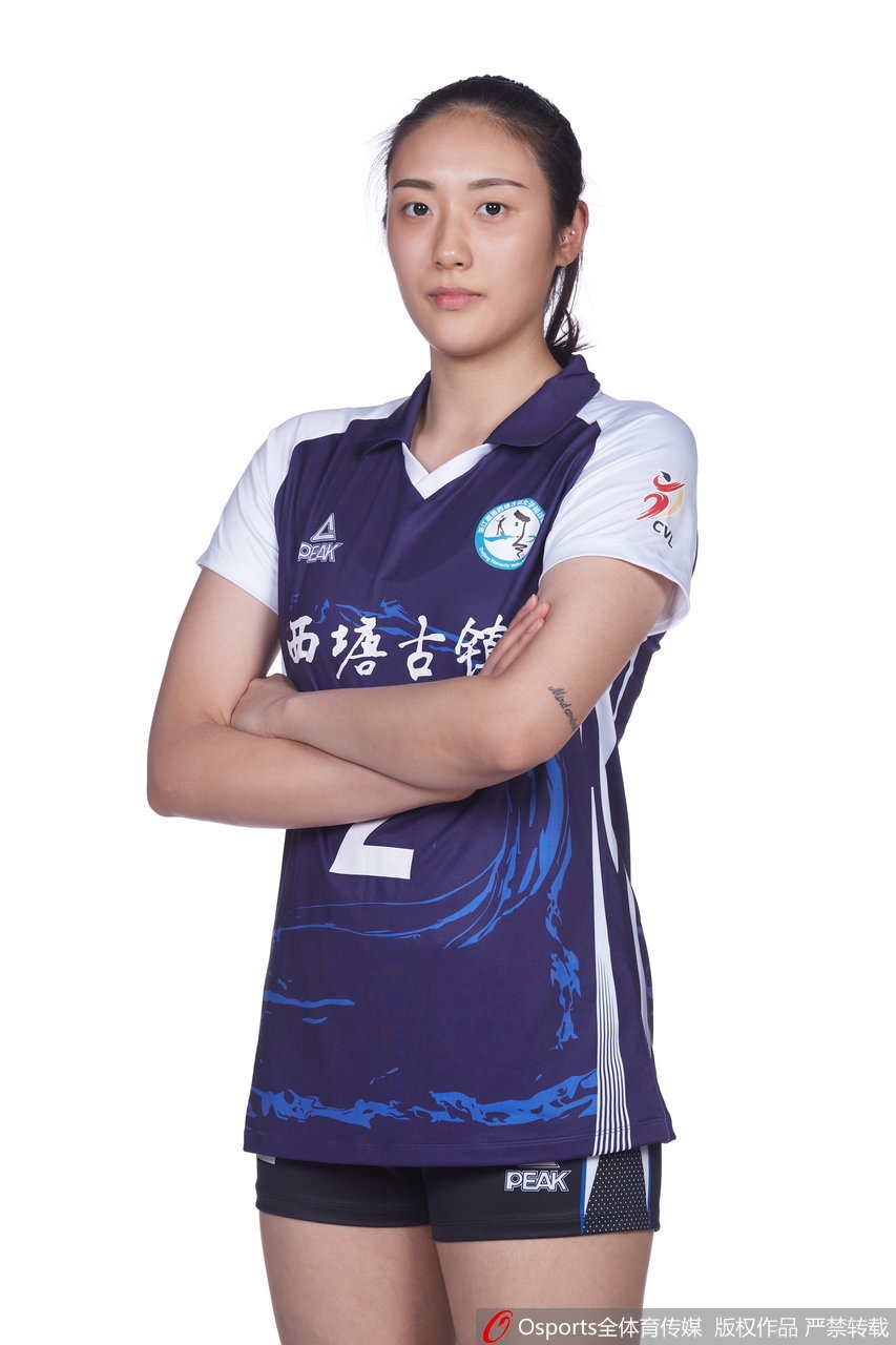 浙江女排拍摄排超联赛官方写真