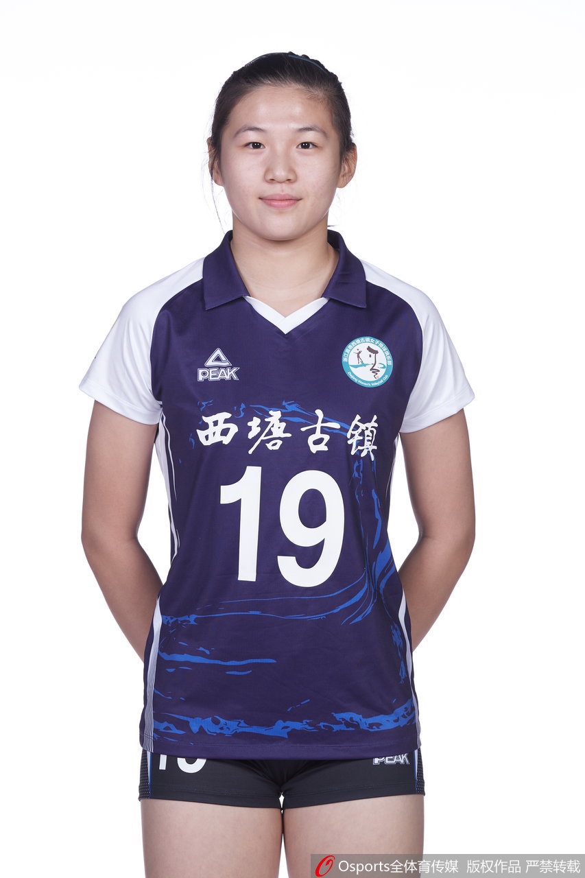 浙江女排拍摄排超联赛官方写真