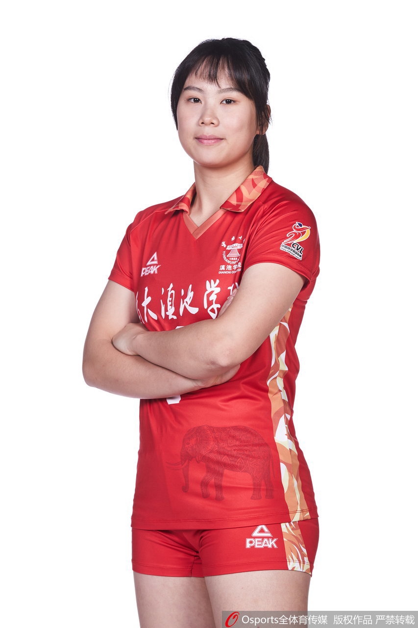 云南女排拍摄排超联赛官方写真