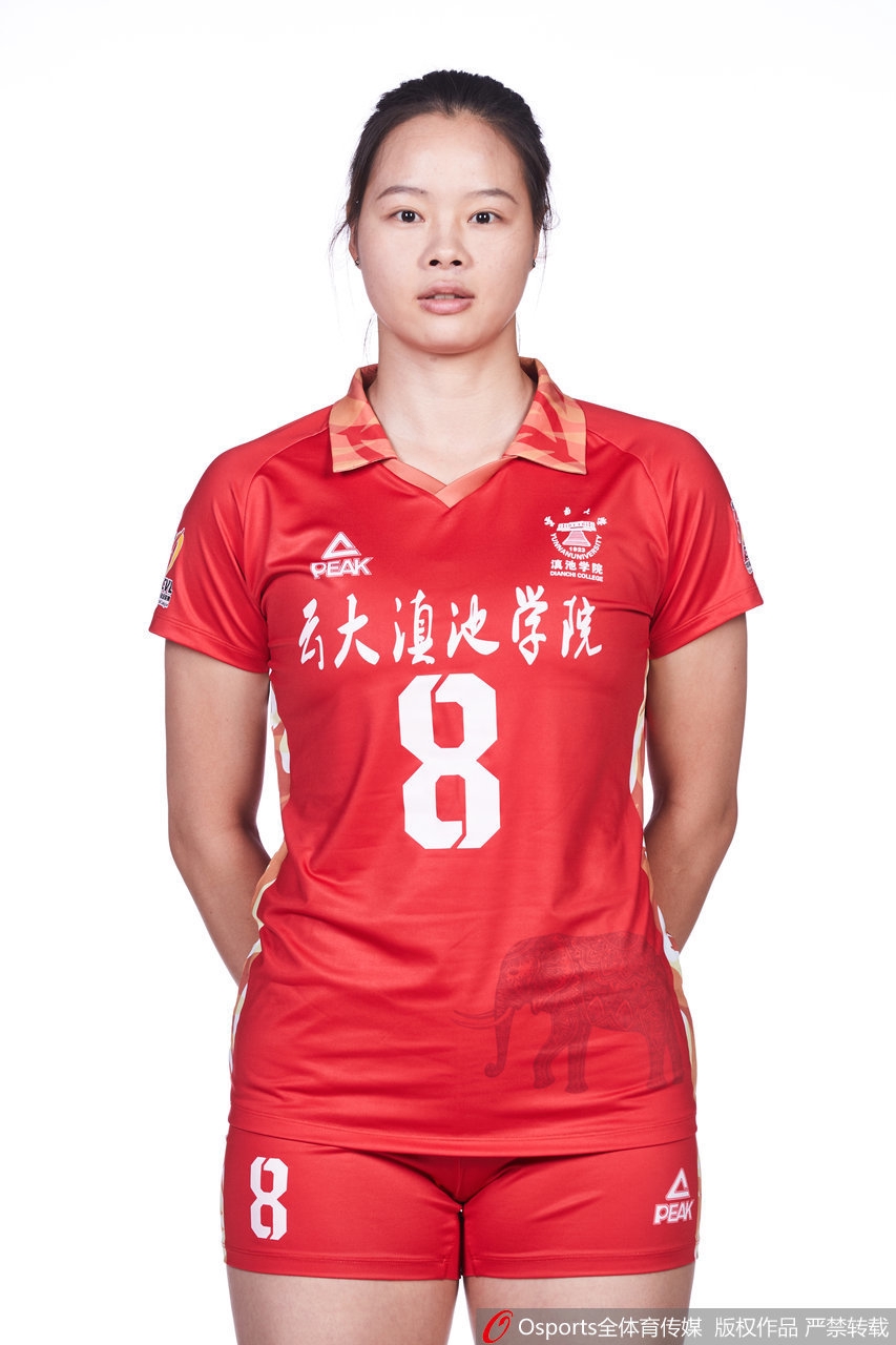 云南女排拍摄排超联赛官方写真