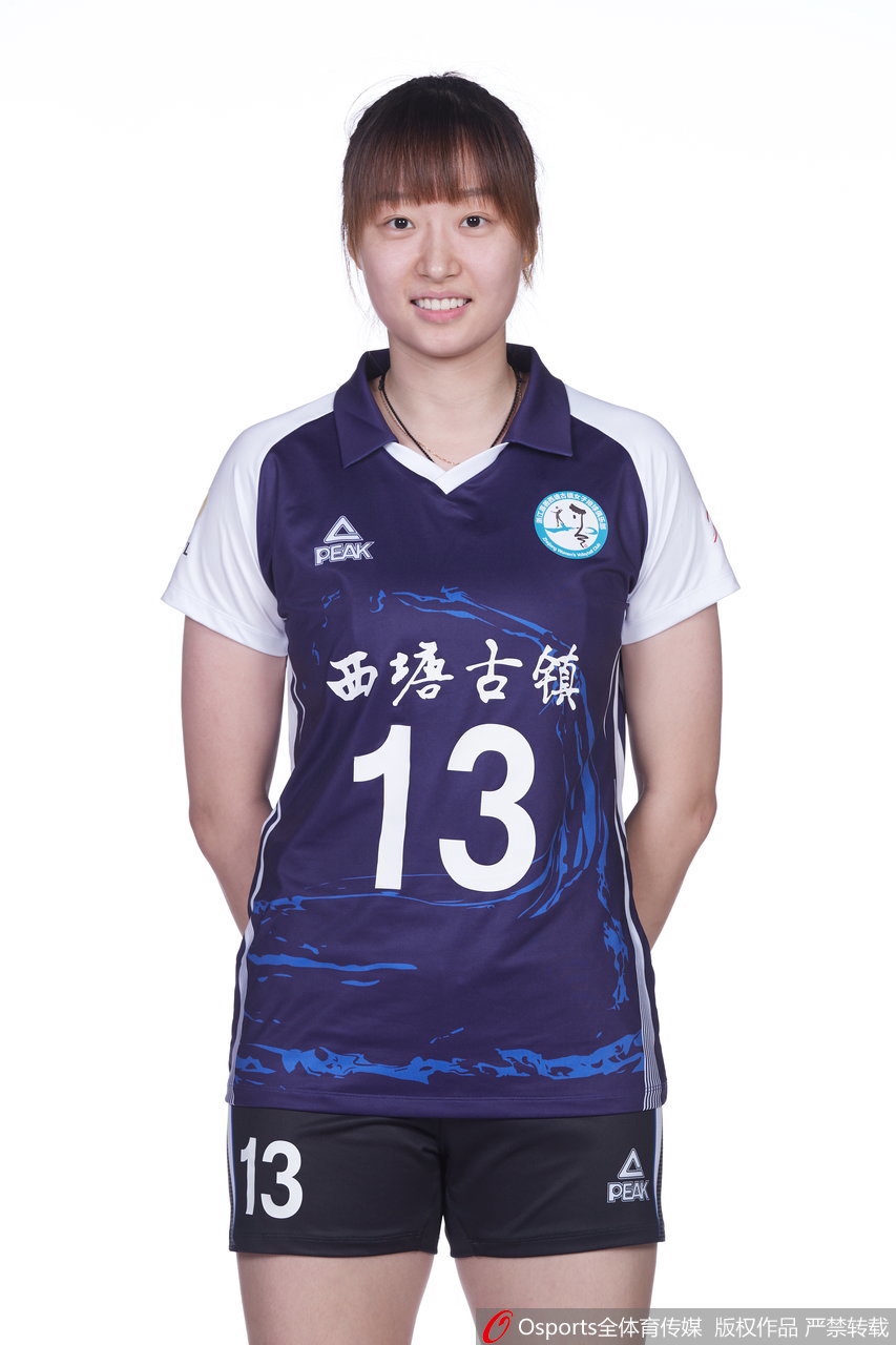 浙江女排拍摄排超联赛官方写真