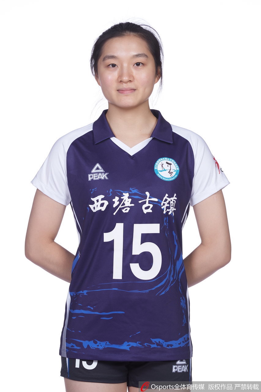 浙江女排拍摄排超联赛官方写真