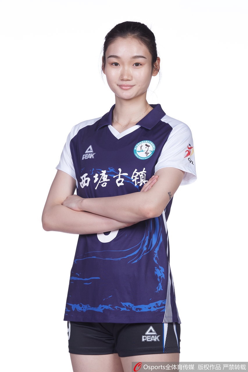 浙江女排拍摄排超联赛官方写真