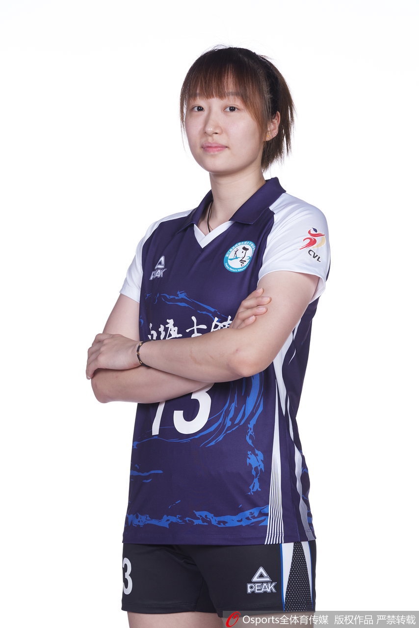 浙江女排拍摄排超联赛官方写真