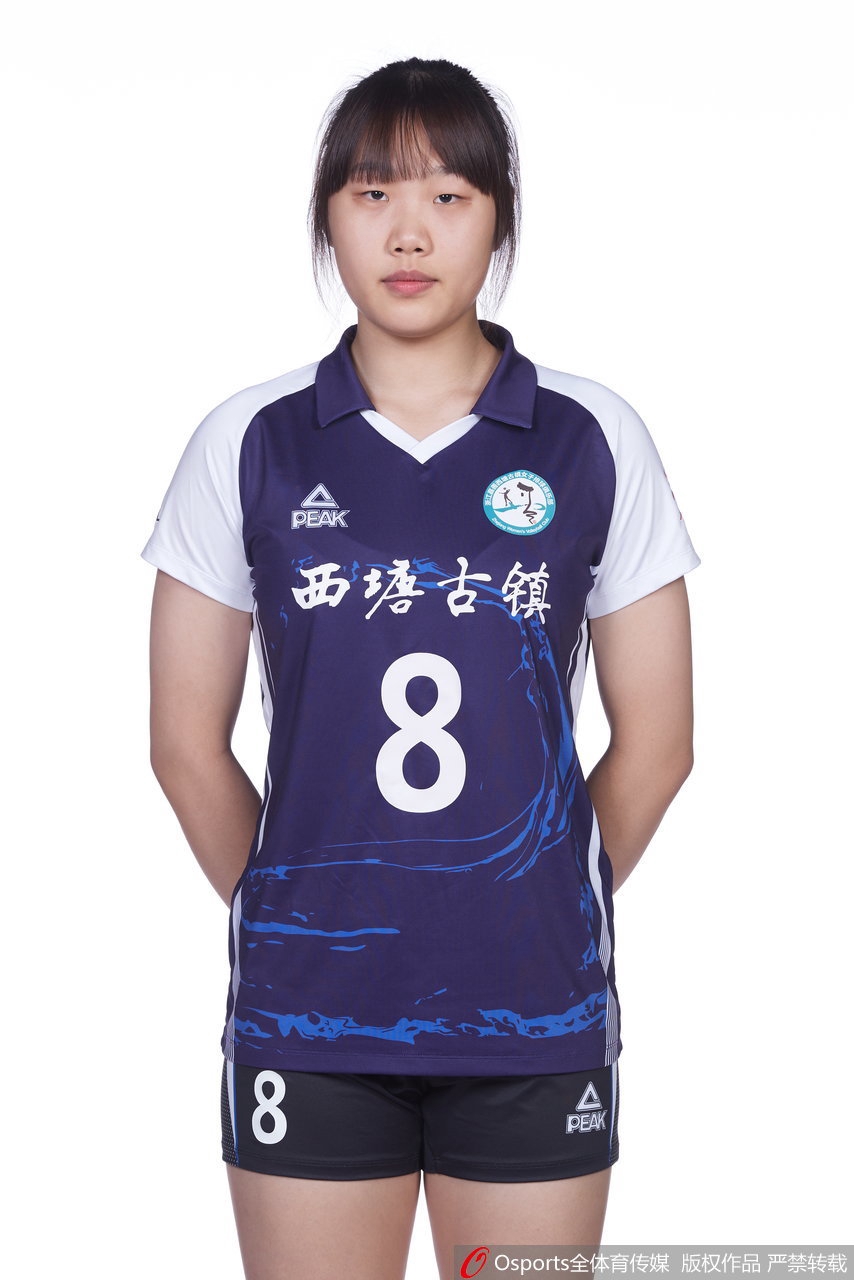 浙江女排拍摄排超联赛官方写真