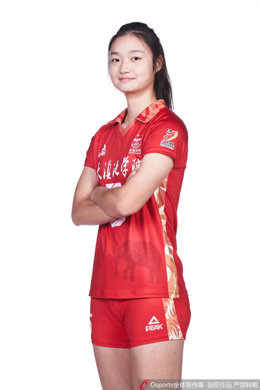 云南女排拍摄排超联赛官方写真