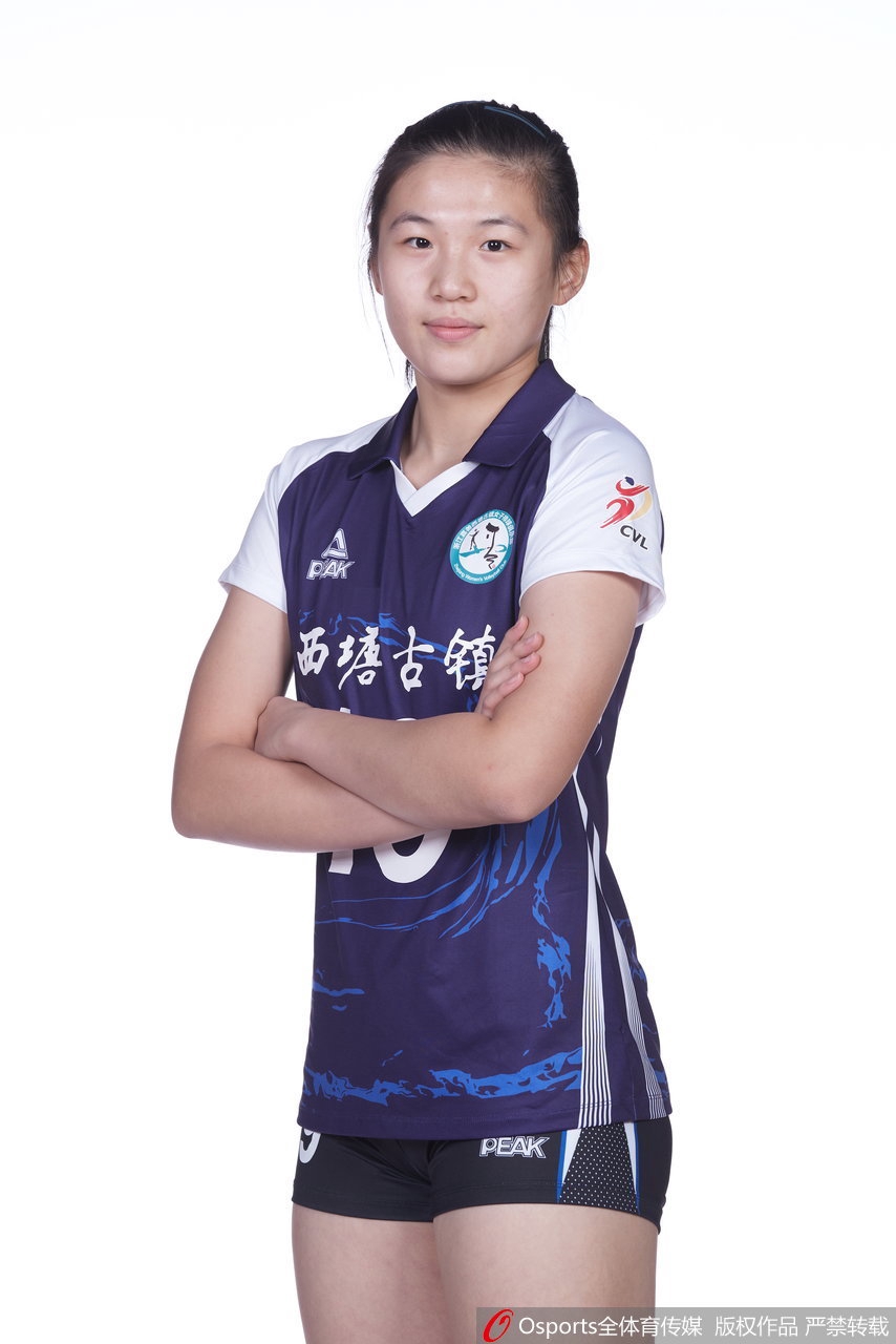 浙江女排拍摄排超联赛官方写真