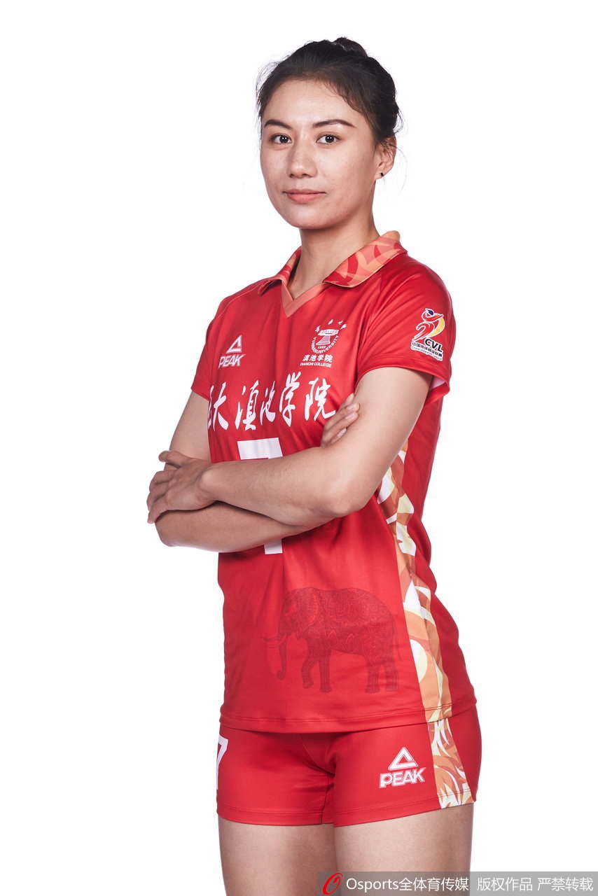 云南女排拍摄排超联赛官方写真