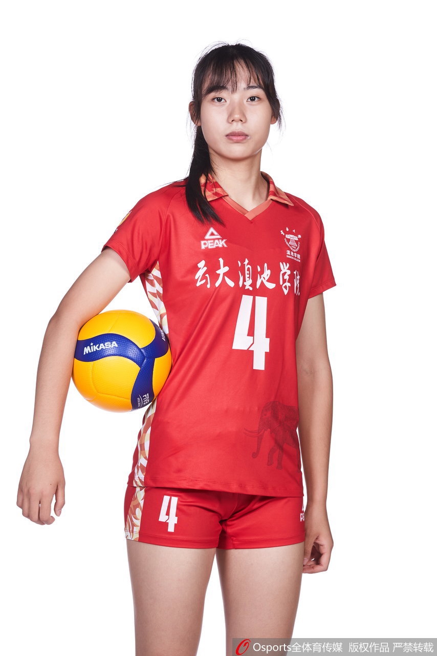 云南女排拍摄排超联赛官方写真