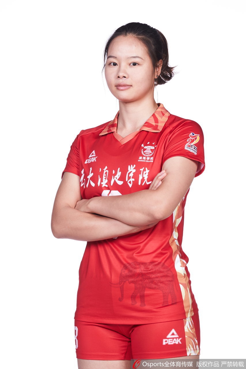 云南女排拍摄排超联赛官方写真